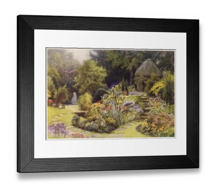 Framed Print : Rufford Abbey Garden Framed Print : Rufford Abbey Garden
