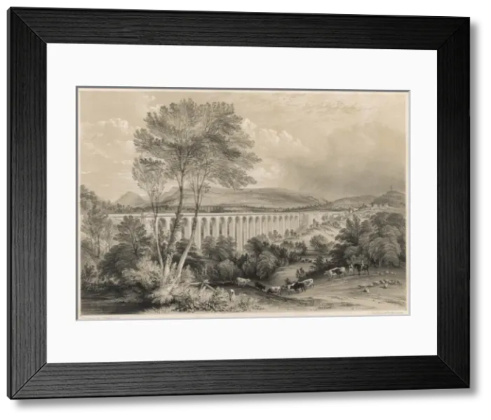 Framed Print : Chirk Railway Viaduct Framed Print : Chirk Railway Viaduct