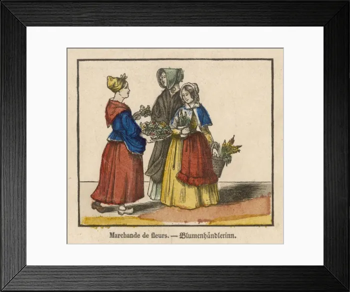 Framed Print : Market People - 2 Framed Print : Market People - 2