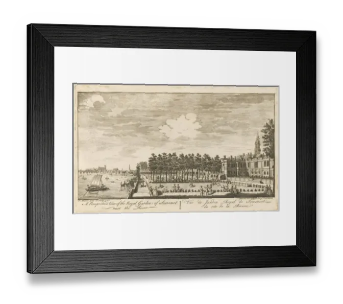 Framed Print : Somerset House 1748 Framed Print : Somerset House 1748