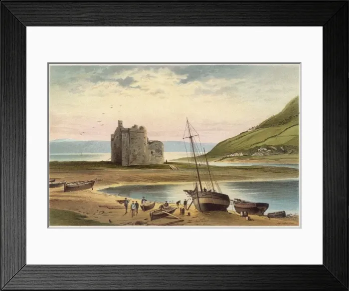 Framed Print : Loch Ranza Castle Framed Print : Loch Ranza Castle