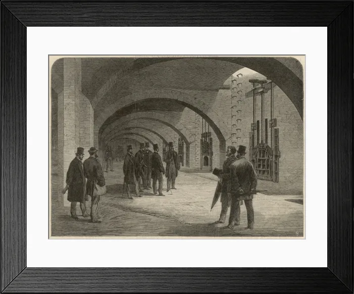 Framed Print : Crossness Works Framed Print : Crossness Works