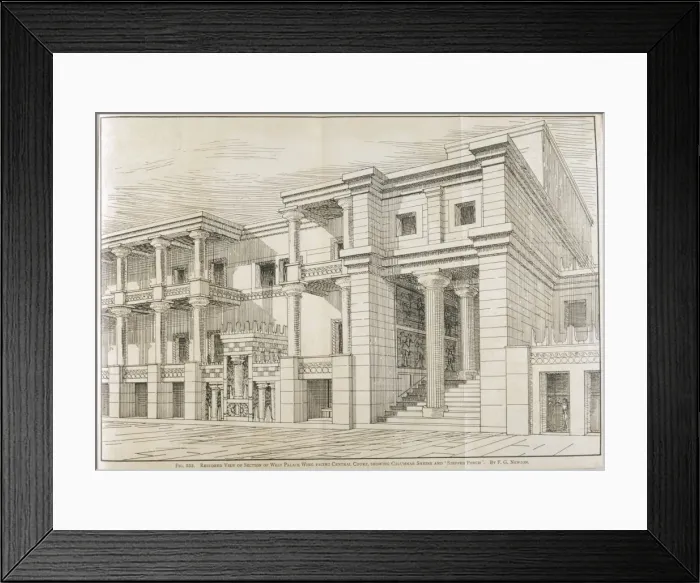 Framed Print : West Palace Wing / Knossos Framed Print : West Palace Wing / Knossos