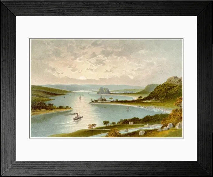 Framed Print : Clyde / Dalnotter Hill Framed Print : Clyde / Dalnotter Hill