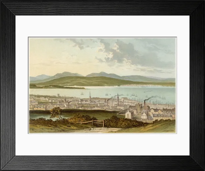 Framed Print : Greenock Scotland Framed Print : Greenock Scotland