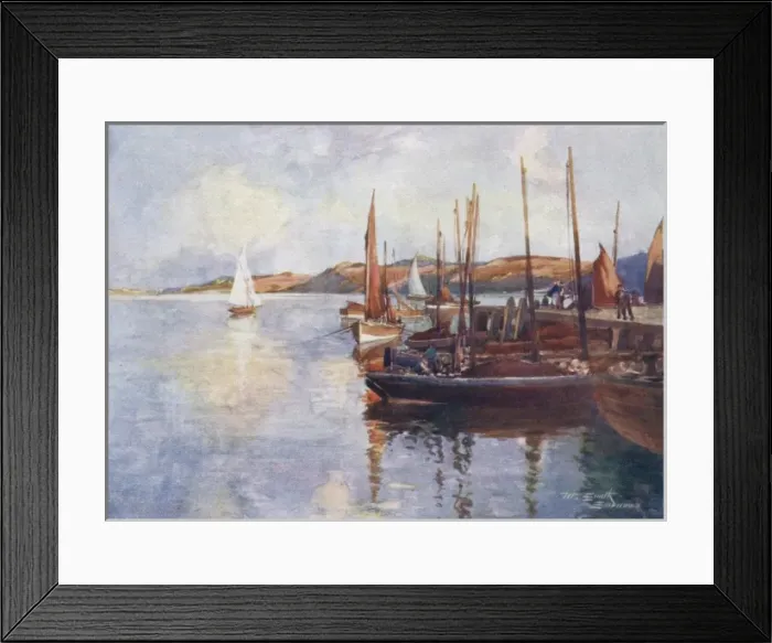 Framed Print : Lewis / Stornoway 1906 Framed Print : Lewis / Stornoway 1906