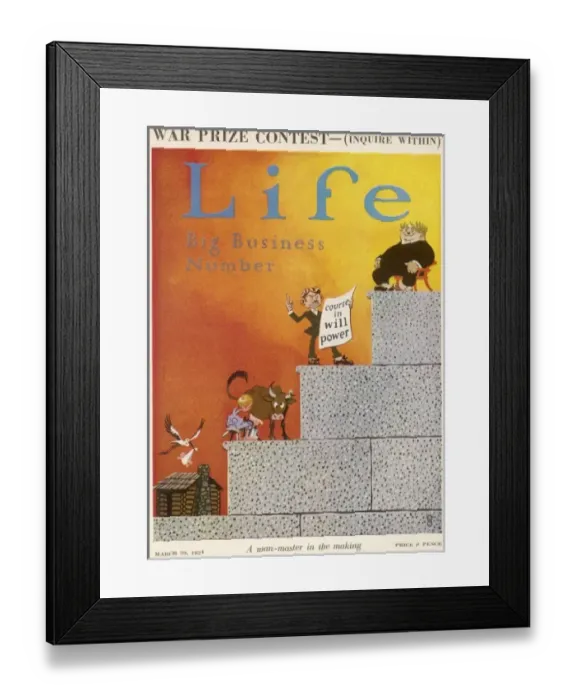 Framed Print : Steps to Business Succes Framed Print : Steps to Business Succes