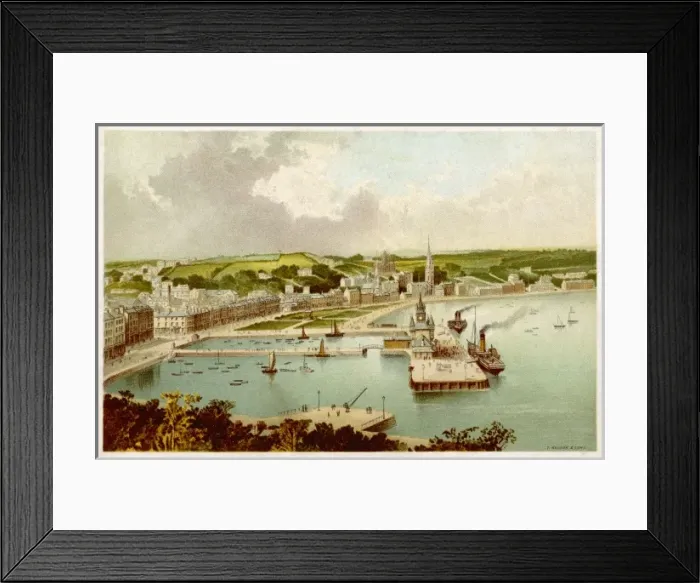 Framed Print : ROTHESAY / 1880S Framed Print : ROTHESAY / 1880S