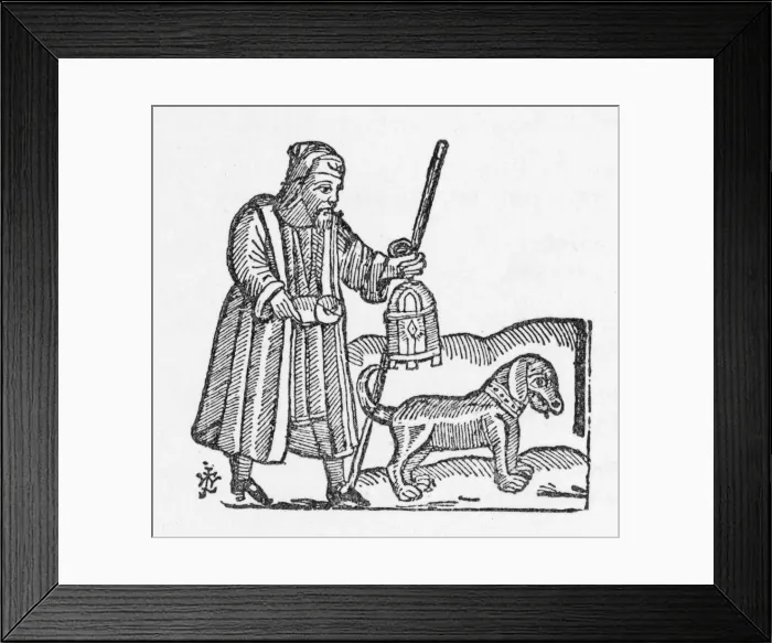 Framed Print : 17th Century Police Dog Framed Print : 17th Century Police Dog
