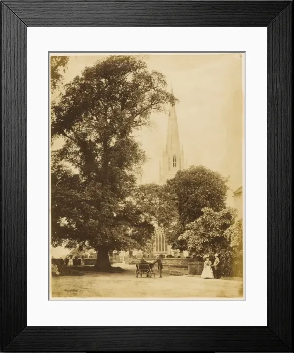 Framed Print : Kings Sutton Church Framed Print : Kings Sutton Church