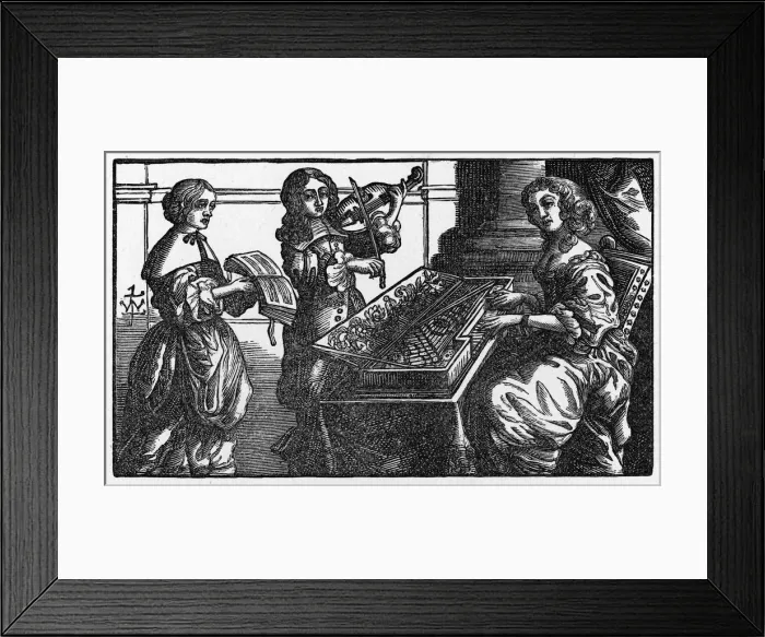 Framed Print : TRIO, 1678 Framed Print : TRIO, 1678