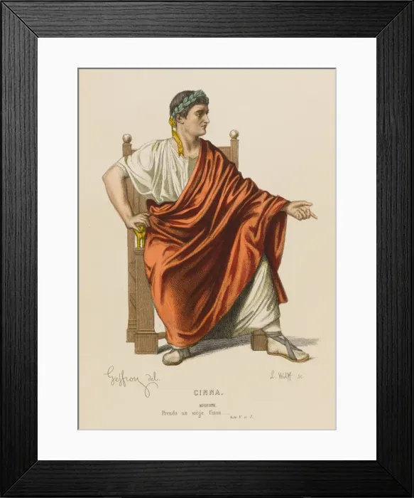 Framed Print : Corneille / Cinna Framed Print : Corneille / Cinna