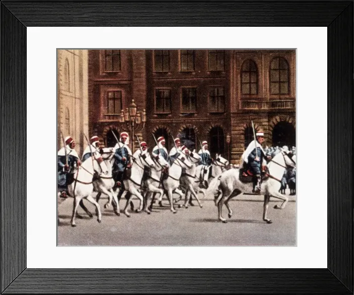 Framed Print : French Occupy Rheinland Framed Print : French Occupy Rheinland