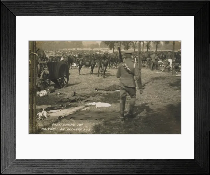 Framed Print : Strike / Peckham Military Framed Print : Strike / Peckham Military