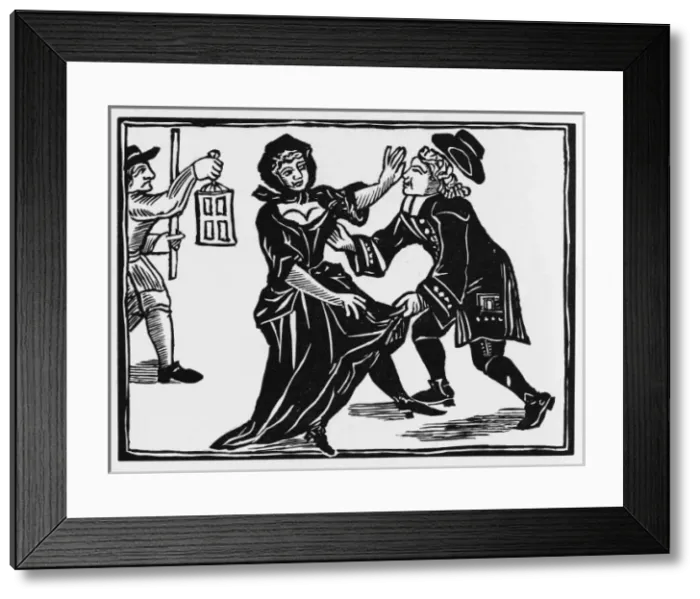 Framed Print : Minister and Quaker