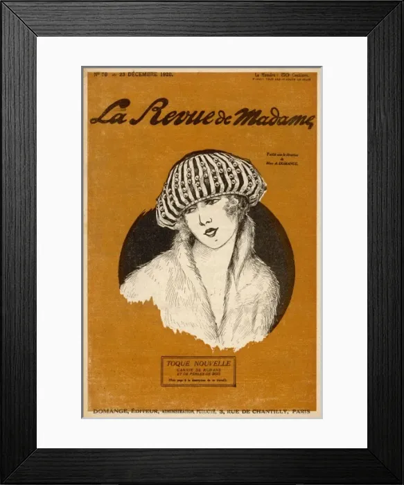 Framed Print : Toque Nouvelle Framed Print : Toque Nouvelle