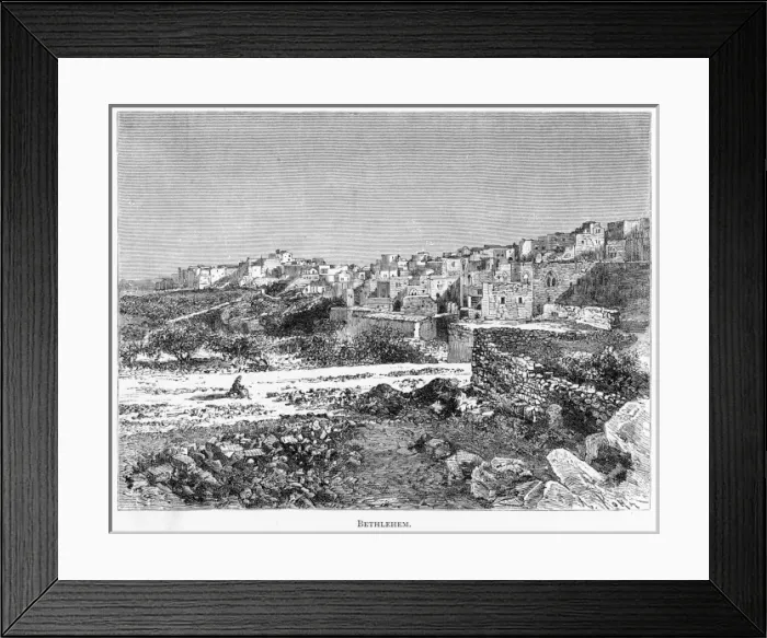 Framed Print : Palestine Bethlehem Framed Print : Palestine Bethlehem