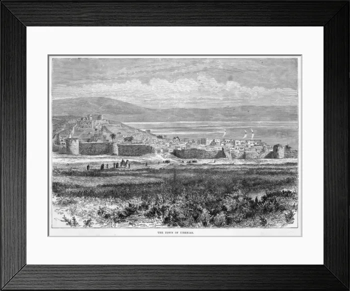 Framed Print : Israel Tiberias Framed Print : Israel Tiberias