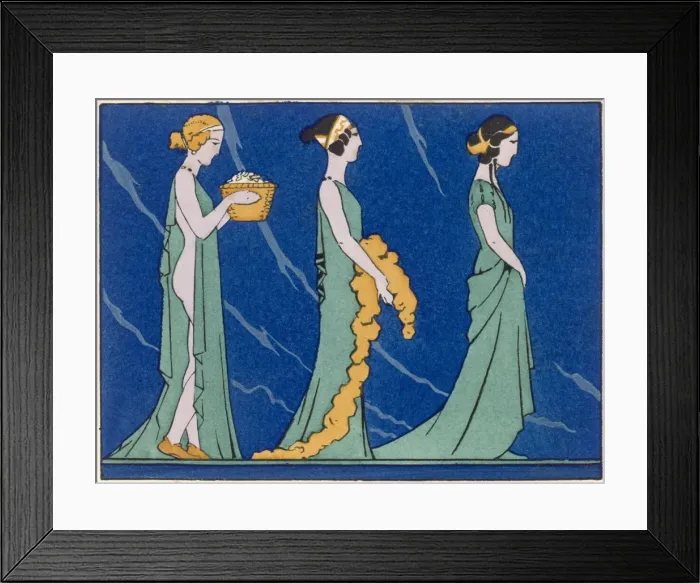 Framed Print : Three classical maidens Framed Print : Three classical maidens