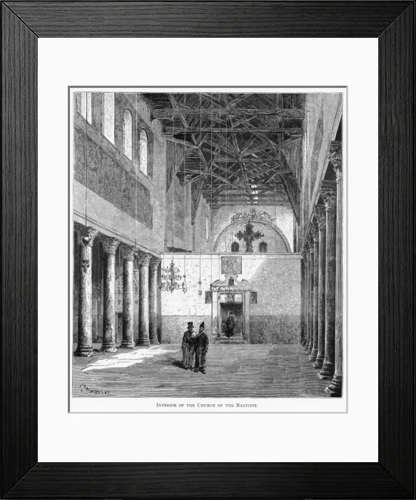 Framed Print : Palestine Bethlehem Framed Print : Palestine Bethlehem
