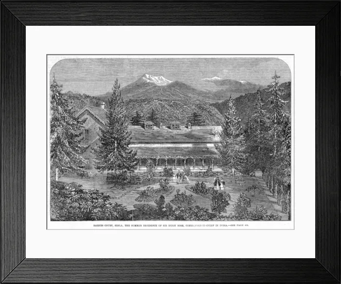 Framed Print : India / Simla Framed Print : India / Simla