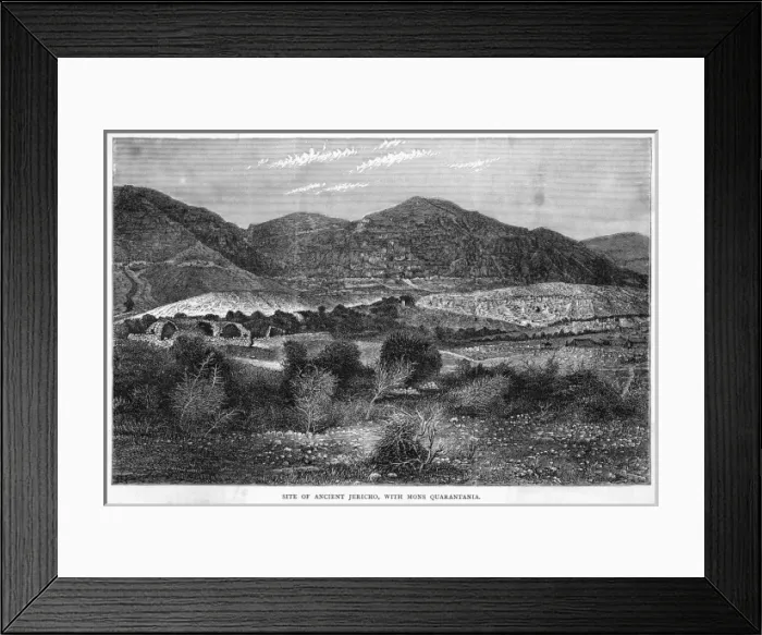 Framed Print : Palestine Jericho