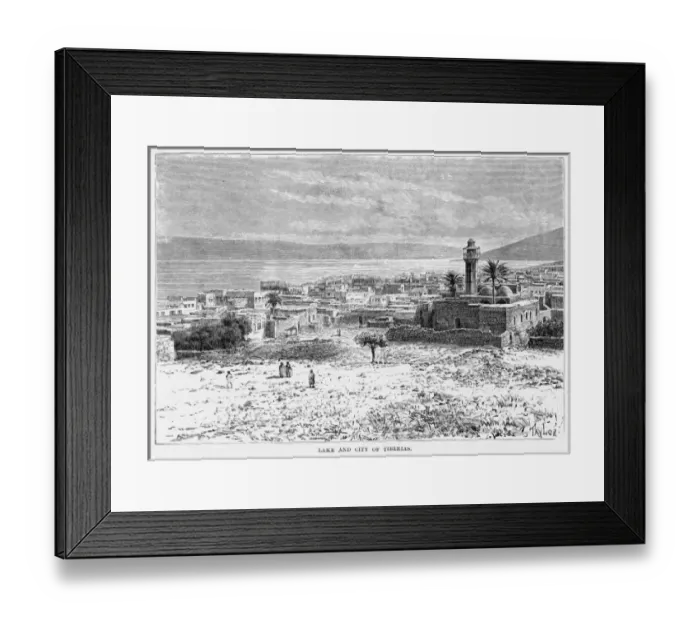 Framed Print : Israel Tiberias Framed Print : Israel Tiberias