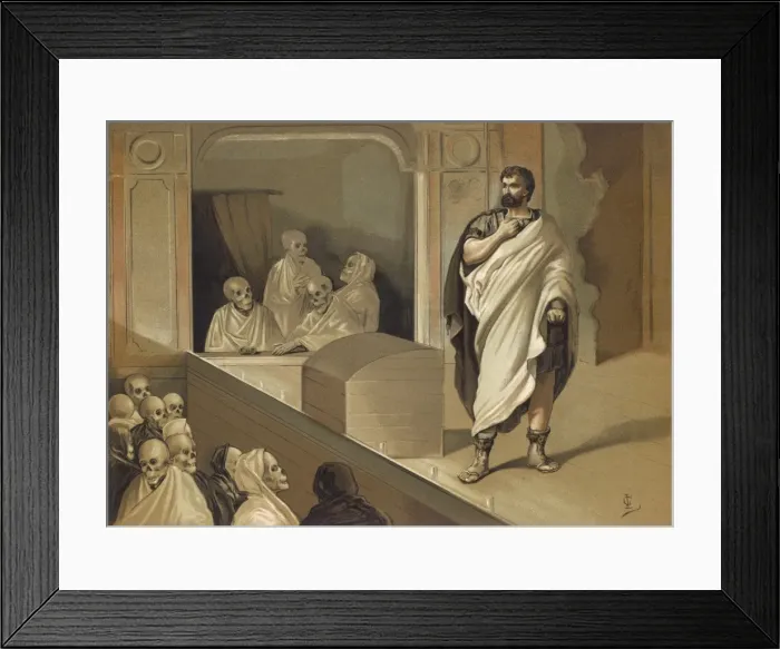 Framed Print : Talmas Audience Framed Print : Talmas Audience