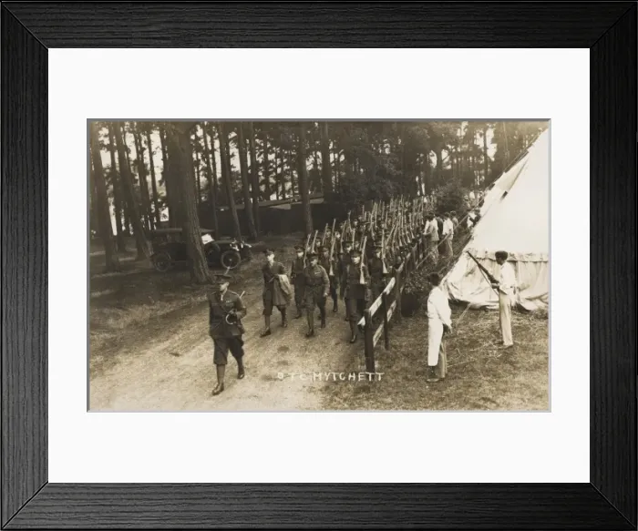 Framed Print : Soldiers at Camberley Framed Print : Soldiers at Camberley