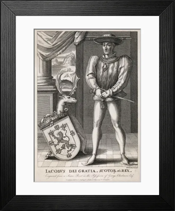 Framed Print : James II of Scotland Framed Print : James II of Scotland