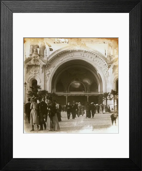 Framed Print : Paris Exhibition 1900 Framed Print : Paris Exhibition 1900