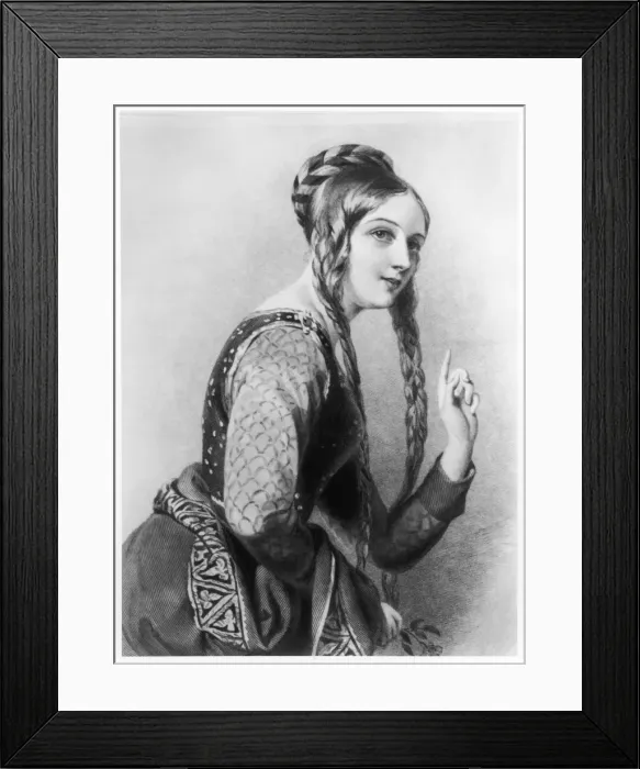 Framed Print : Eleanor / J W Wright Framed Print : Eleanor / J W Wright