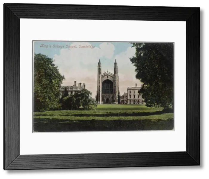 Framed Print : Kings College, 1906 Framed Print : Kings College, 1906