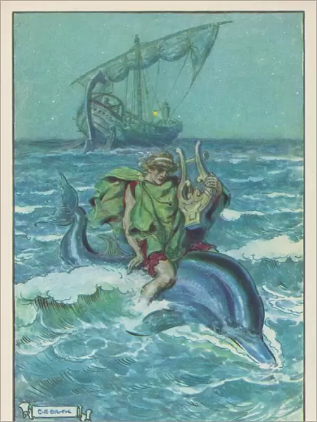 Arion on a Dolphin