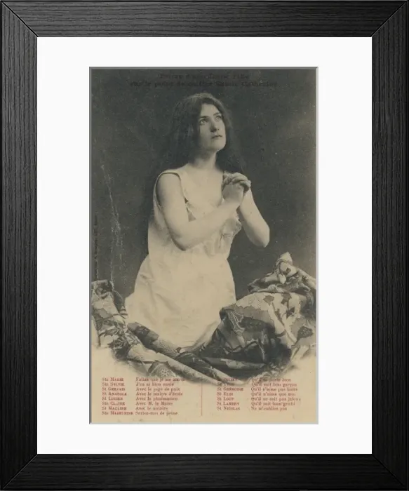 Framed Print : Praying to Saints Framed Print : Praying to Saints