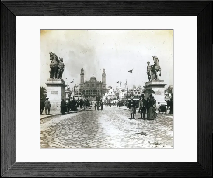 Framed Print : Paris Exhibition 1900 Framed Print : Paris Exhibition 1900