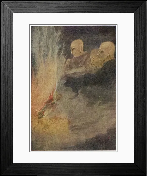 Framed Print : Death of the Buddha Framed Print : Death of the Buddha