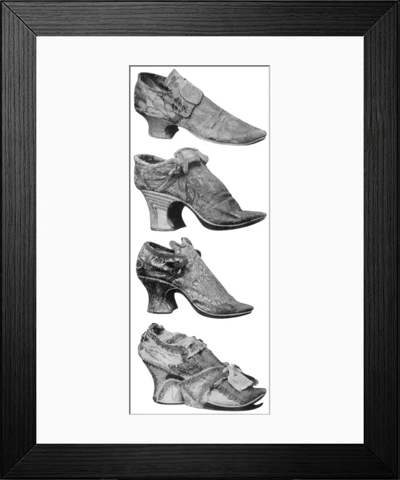 Framed Print : Costume / Accessories / Shoe Framed Print : Costume / Accessories / Shoe