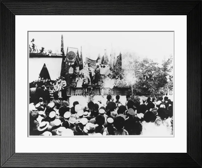 Framed Print : Demo at Turkmenia Framed Print : Demo at Turkmenia