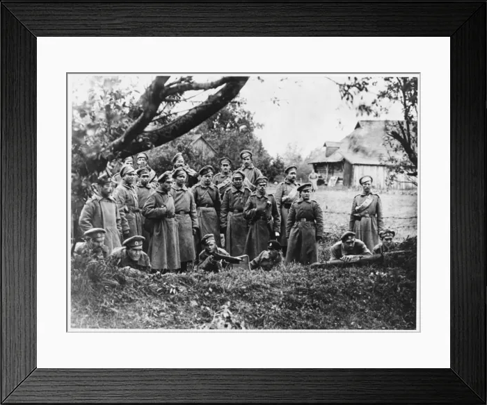 Framed Print : Kornilovs Supporters Framed Print : Kornilovs Supporters