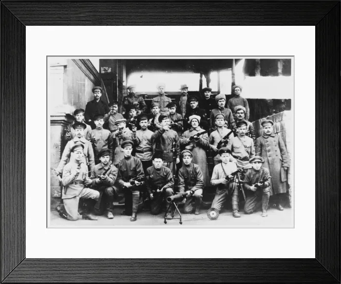 Framed Print : Red Guards Armed Framed Print : Red Guards Armed