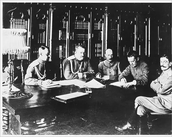 Kerensky and Cabinet