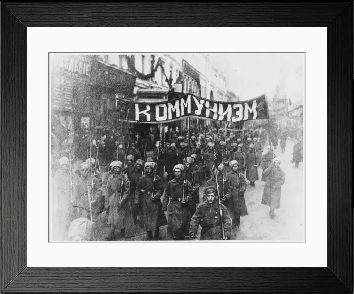 Framed Print : Soldiers Demo Moscow Framed Print : Soldiers Demo Moscow