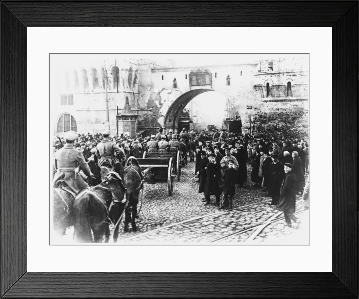 Framed Print : Troops in Moscow Framed Print : Troops in Moscow
