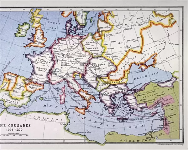 Crusades Map