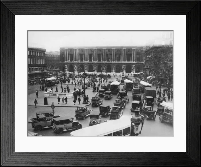Framed Print : Place De L opera Framed Print : Place De L opera