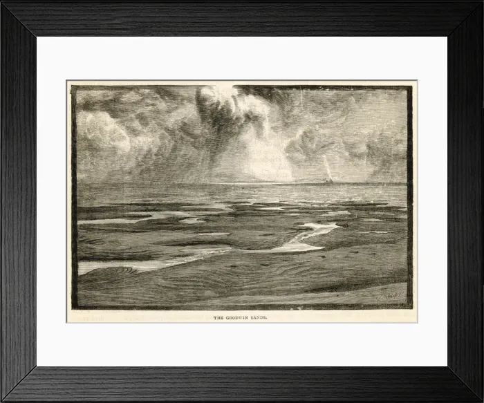 Framed Print : The Goodwin Sands Framed Print : The Goodwin Sands
