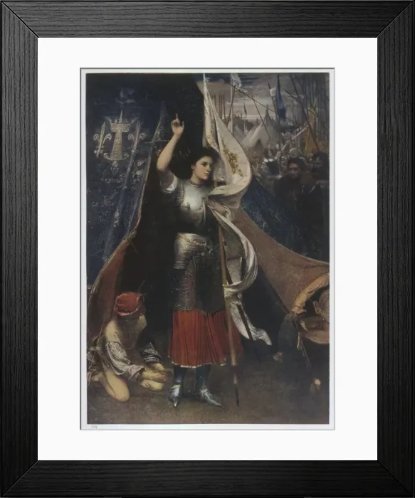 Framed Print : Joan of Arc is Dressed Framed Print : Joan of Arc is Dressed