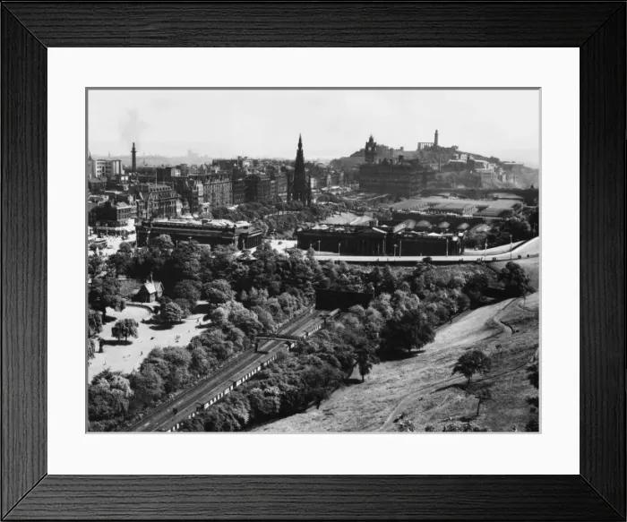Framed Print : Edinburgh View Framed Print : Edinburgh View