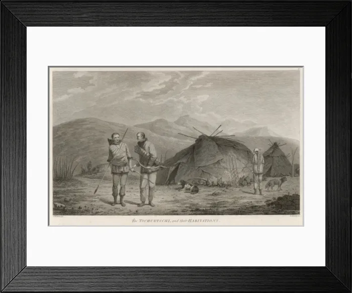 Framed Print : Siberia / Chukchis Framed Print : Siberia / Chukchis